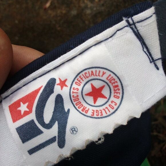 Vintage The Game Notre Dame Fightin Irish Snap Back Hat Broken - Picture 8 of 8